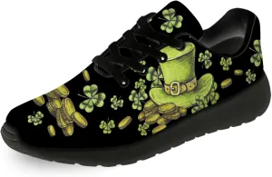 Shamrock Shoes for Men Women Athletic Running Tennis Shoes Walking Gym Sneakers Gifts for Girlfriend Boyfriend