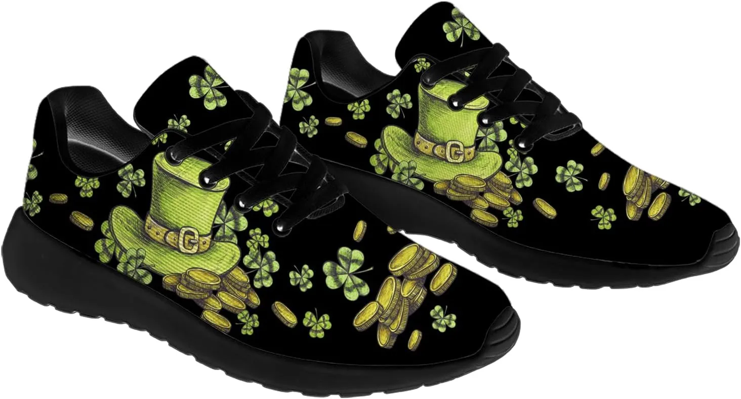 Shamrock Shoes for Men Women Athletic Running Tennis Shoes Walking Gym Sneakers Gifts for Girlfriend Boyfriend