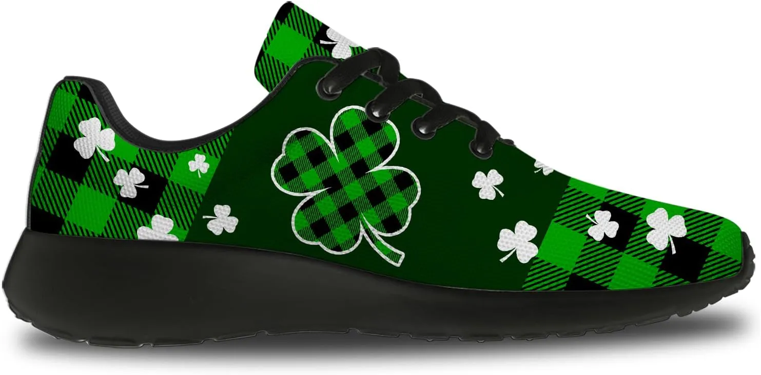 Shamrock Shoes for Men Women Athletic Running Tennis Shoes Walking Gym Sneakers Gifts for Girlfriend Boyfriend
