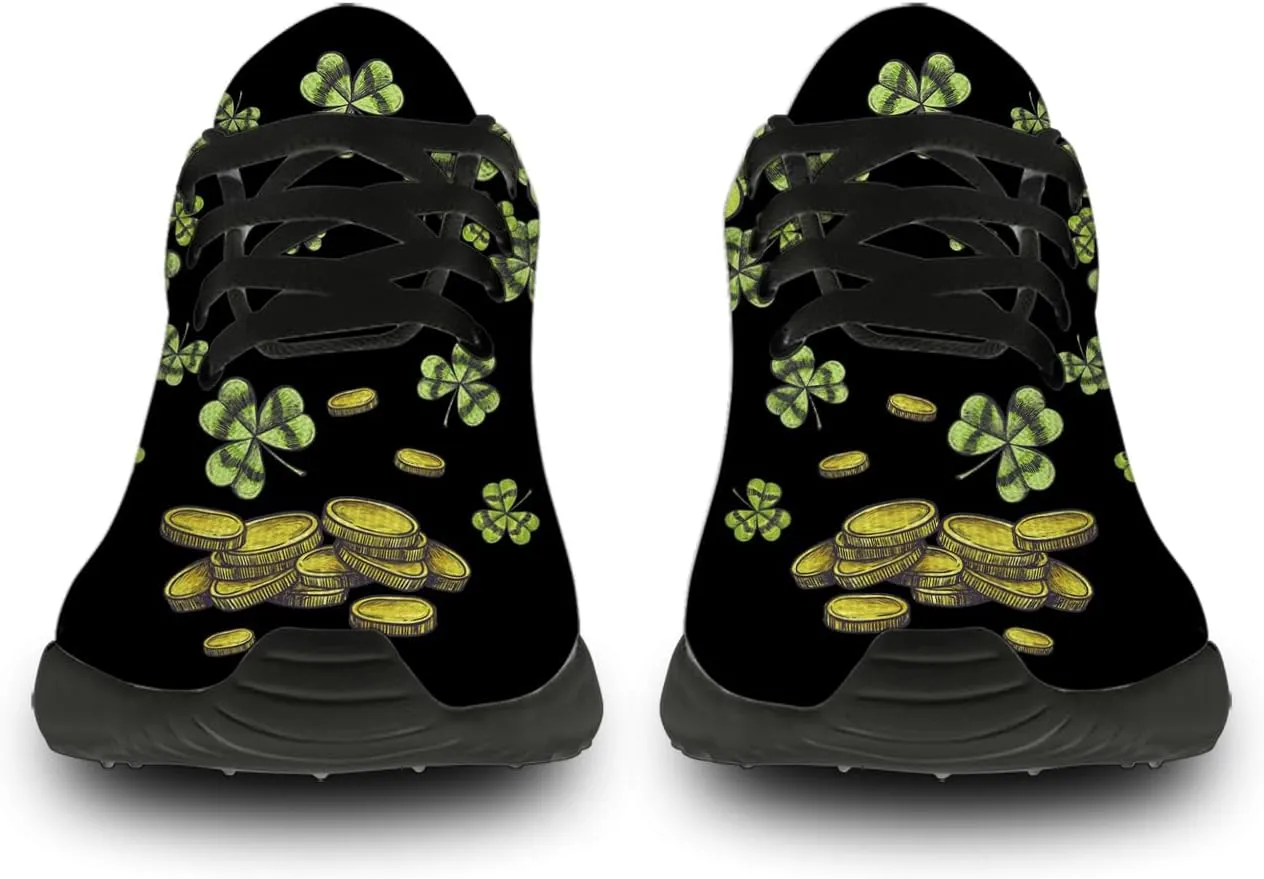Shamrock Shoes for Men Women Athletic Running Tennis Shoes Walking Gym Sneakers Gifts for Girlfriend Boyfriend