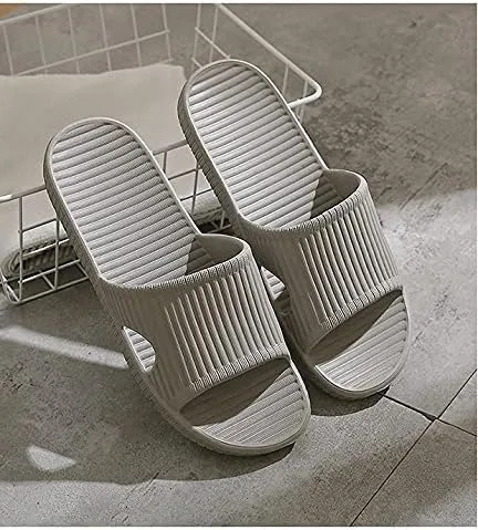 Shower Slippers for Women Men, Quick Drying Lightweight Non Slip Open-toe EVA Travel-friendly Breathable Shoes Slide Slippers for Bathroom,House Slipper,Outdoor