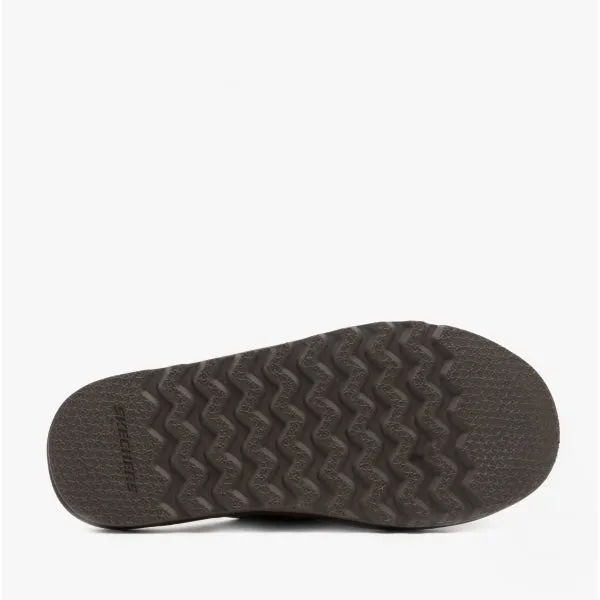 Skechers 66094/CHOC RENTEN PALCO Mens Mule Slippers Chocolate