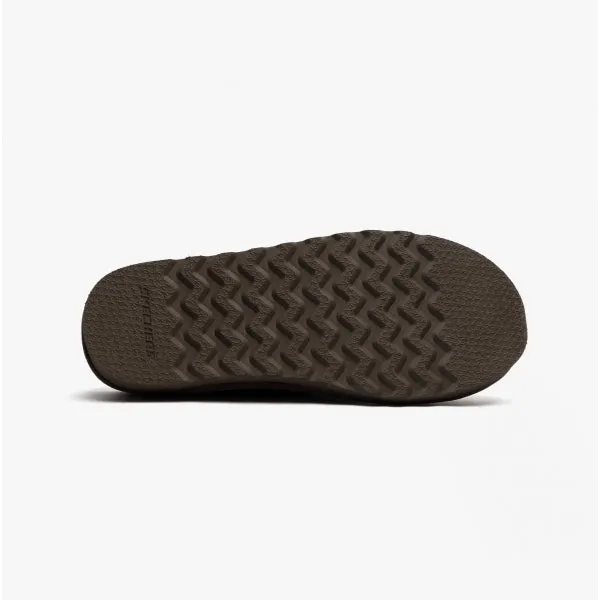 Skechers 66095/CHOC RENTEN LEMATO Mens Mule Slippers Chocolate