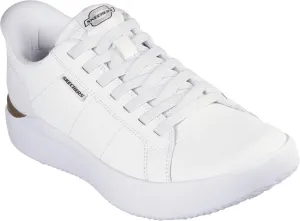 Skechers - Mens Relaxed Fit: Higgins - Marcelo Slip On Shoes, Color White, Size: 8 M US