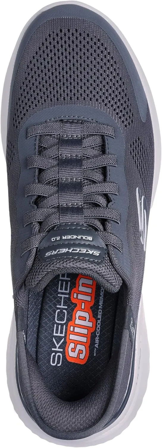 Skechers Men's Skechers Men's Bounder 2.0 Emerged Slip in Sneaker