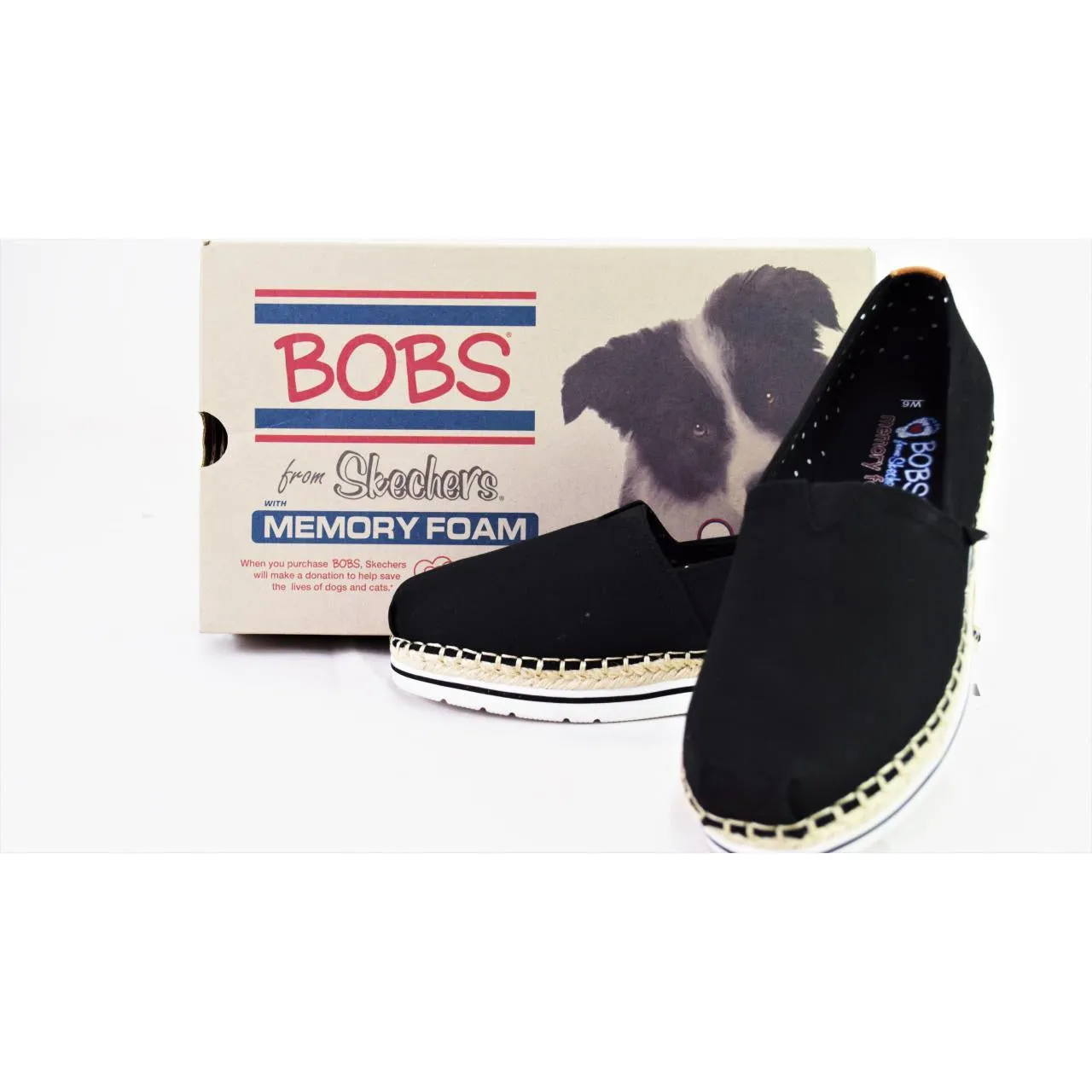 Skechers Women's Bobs Breeze Black 6