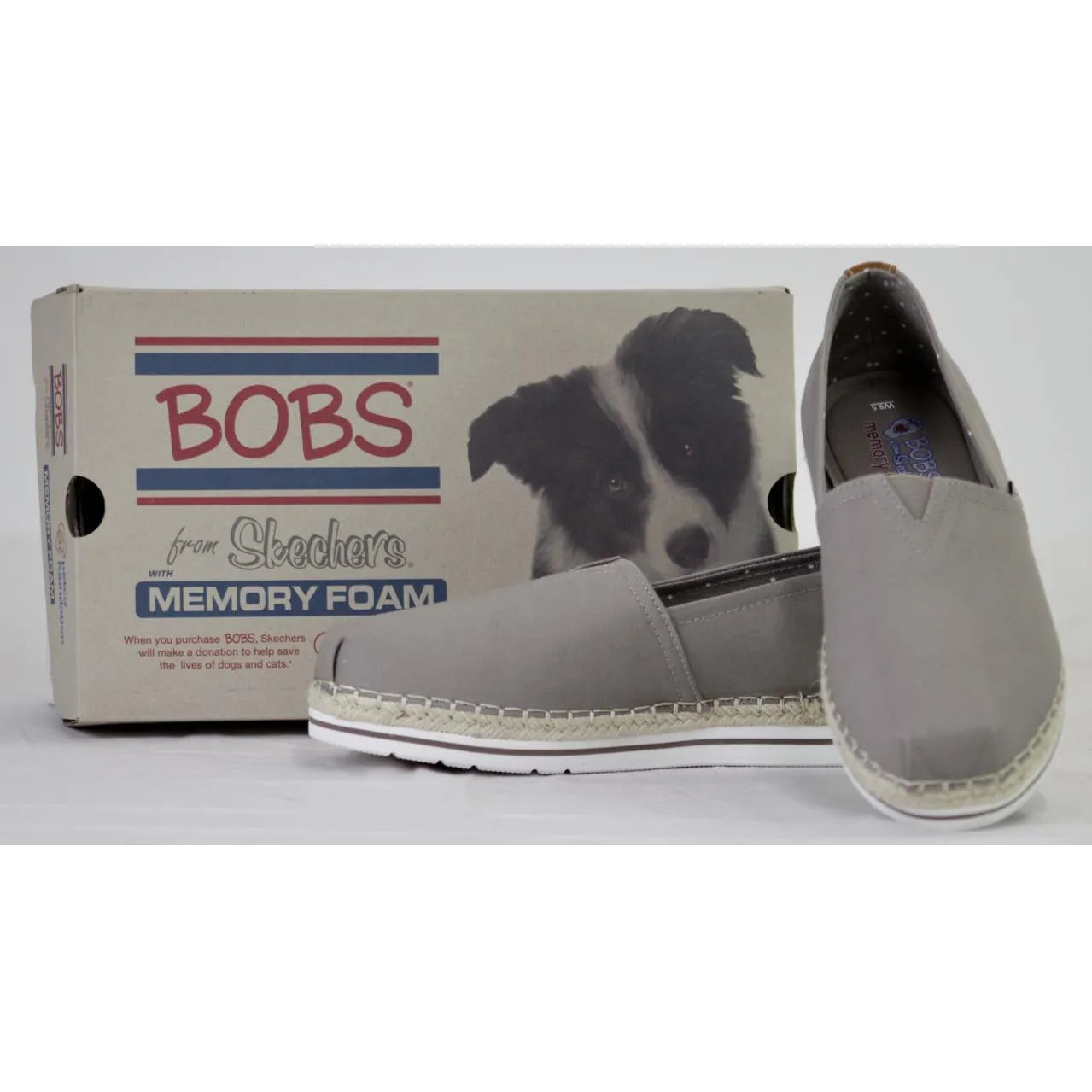 Skechers Women's Bob's Breeze Taupe 9.5