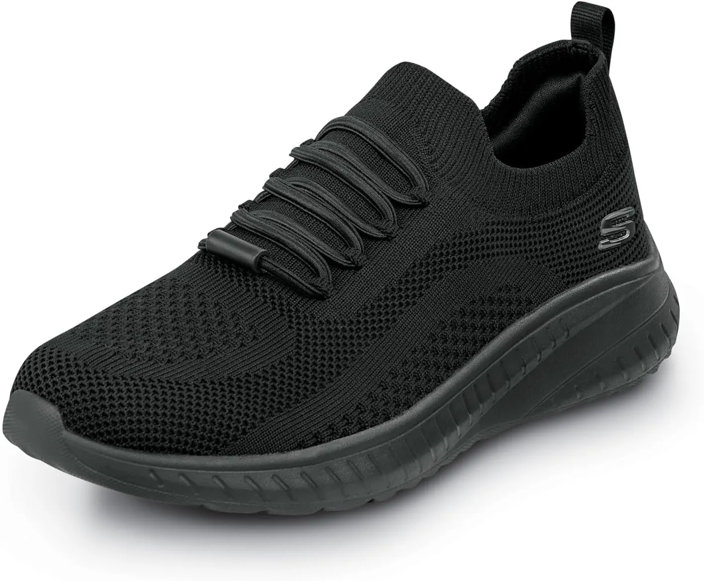 Skechers Work Emma Knit, Women's, Soft Toe, EH, MaxTrax Slip Resistant, Slip On, Low Athletic, Work Shoe