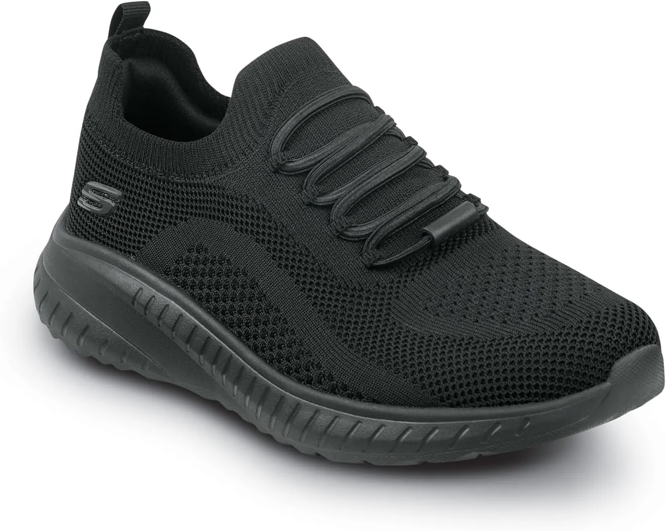 Skechers Work Emma Knit, Women's, Soft Toe, EH, MaxTrax Slip Resistant, Slip On, Low Athletic, Work Shoe