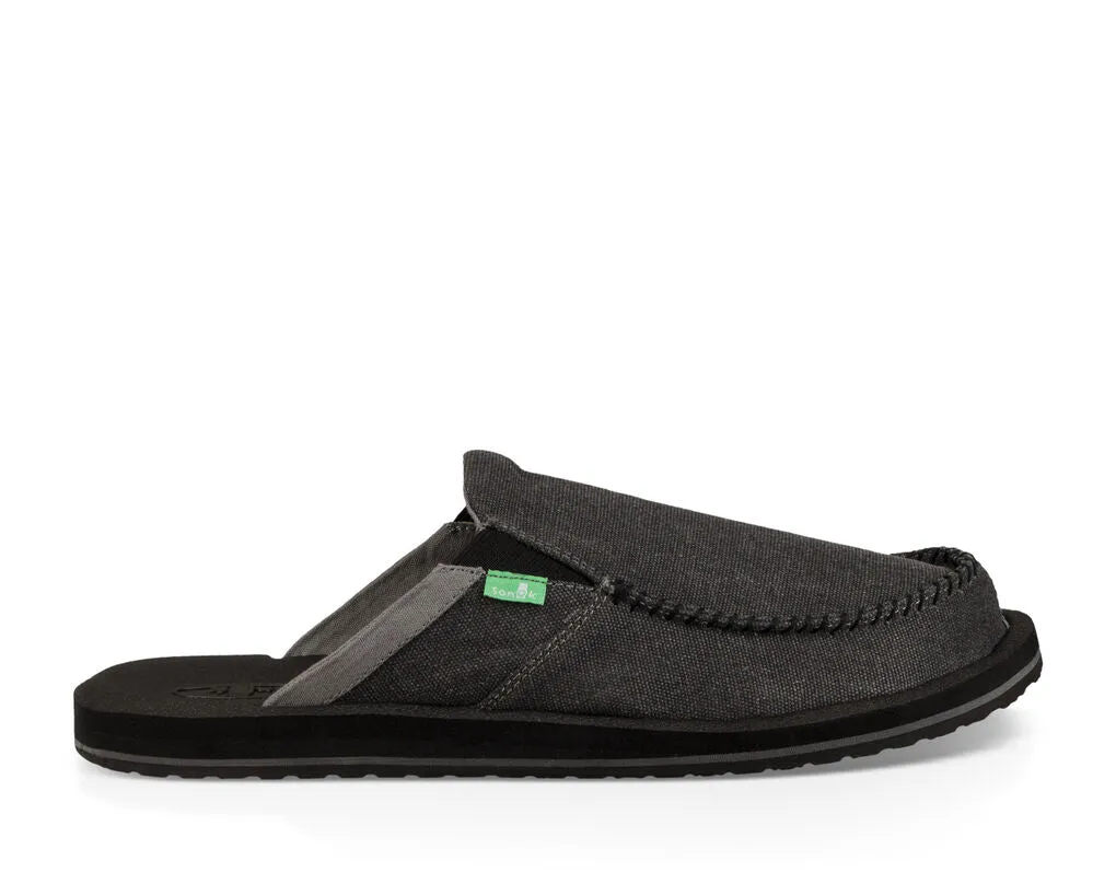 Slip On Closed III Mule Got Charcoal You Dark Reduced-rate Sanuk Rounded Toe My Sleek Back