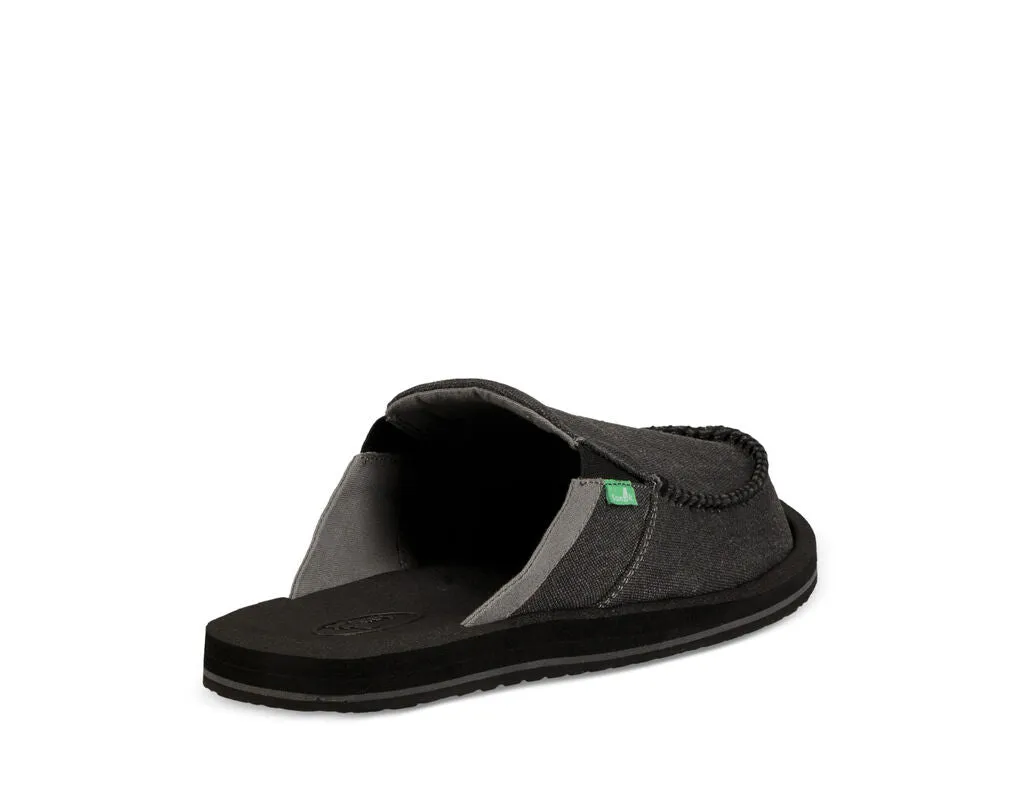 Slip On Closed III Mule Got Charcoal You Dark Reduced-rate Sanuk Rounded Toe My Sleek Back