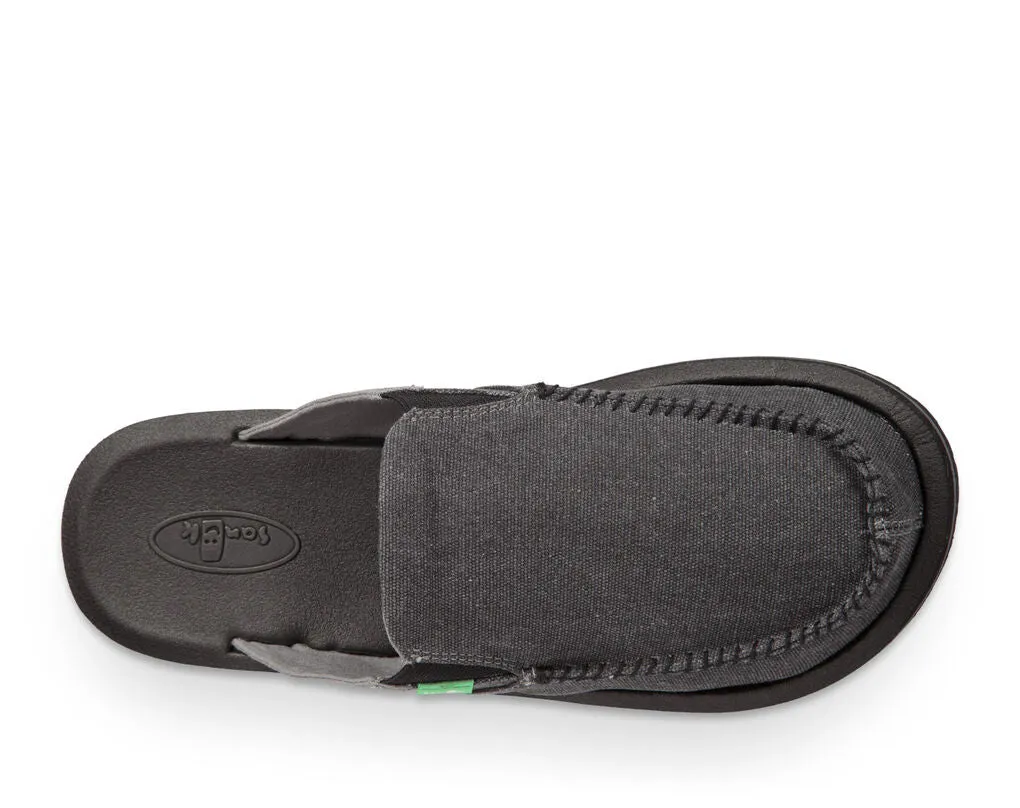 Slip On Closed III Mule Got Charcoal You Dark Reduced-rate Sanuk Rounded Toe My Sleek Back