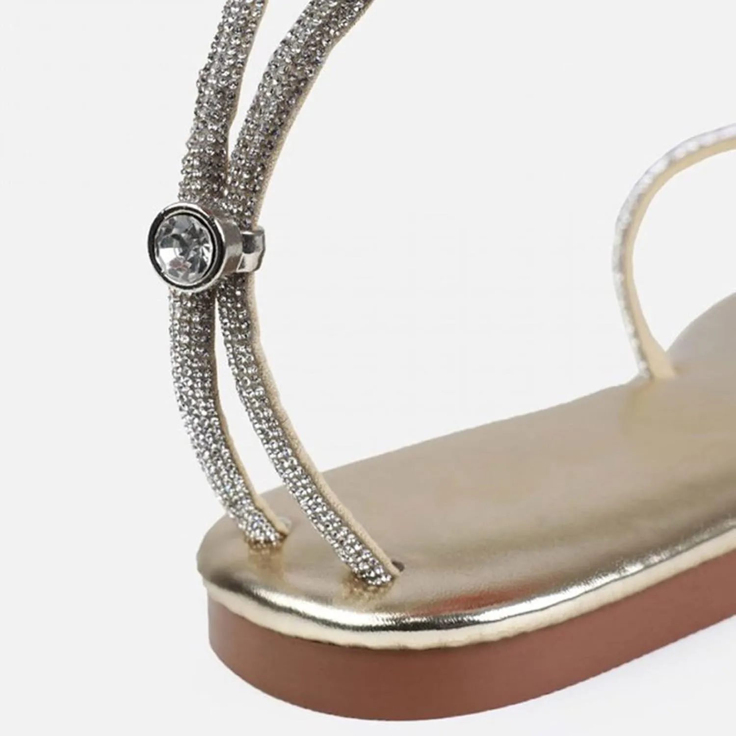 Slippers for Women Moccasins Rhinestone Shiny Fashion Flat Bottom Comfortable Non Slip Beach Flip Women Shoes