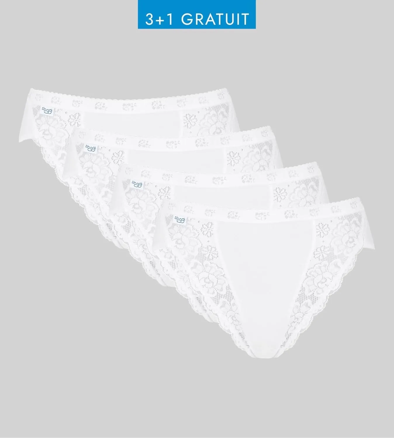 Sloggi Women Chic Tai 4P 4 Pack Briefs CS