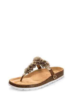 Soft Flower - Casual Cork Cognac