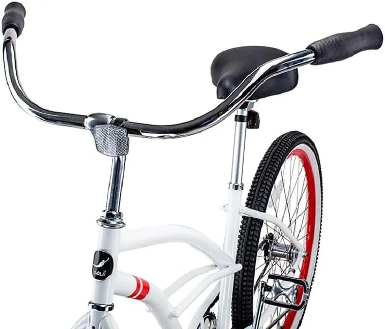 Solé Bicycles Coastal Cruiser Step Over and Coastal Cruiser Step Through Beach Cruiser Bike, Multiple Colors, Multiple Styles