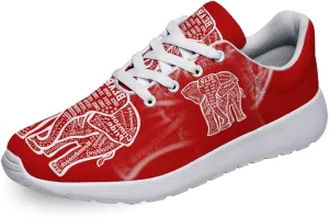 Sonzj-II Elephant Shoes Womens Mens Running Shoes Athletic Tennis Walking Sneakers Casual Sport Golf Gym Travel Shoes