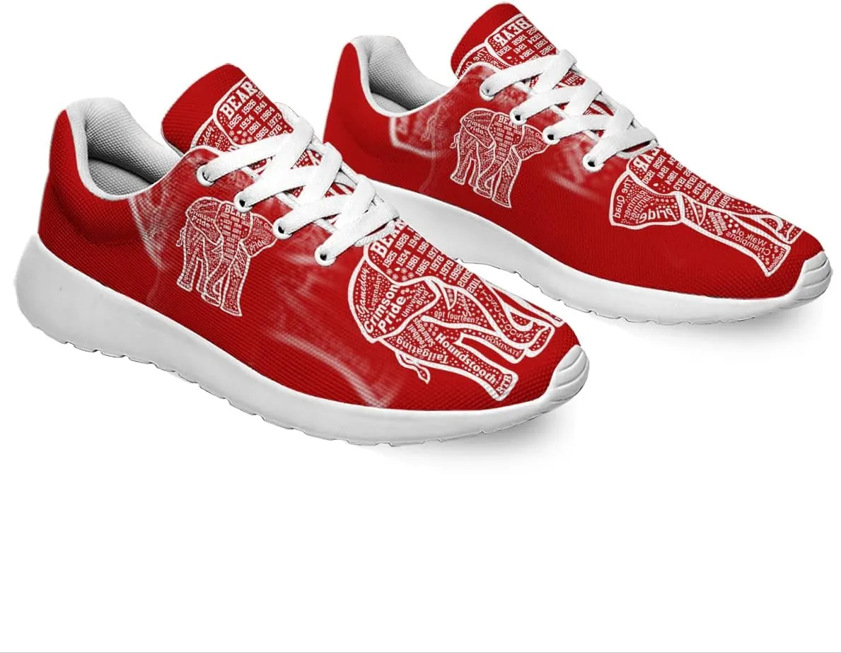 Sonzj-II Elephant Shoes Womens Mens Running Shoes Athletic Tennis Walking Sneakers Casual Sport Golf Gym Travel Shoes