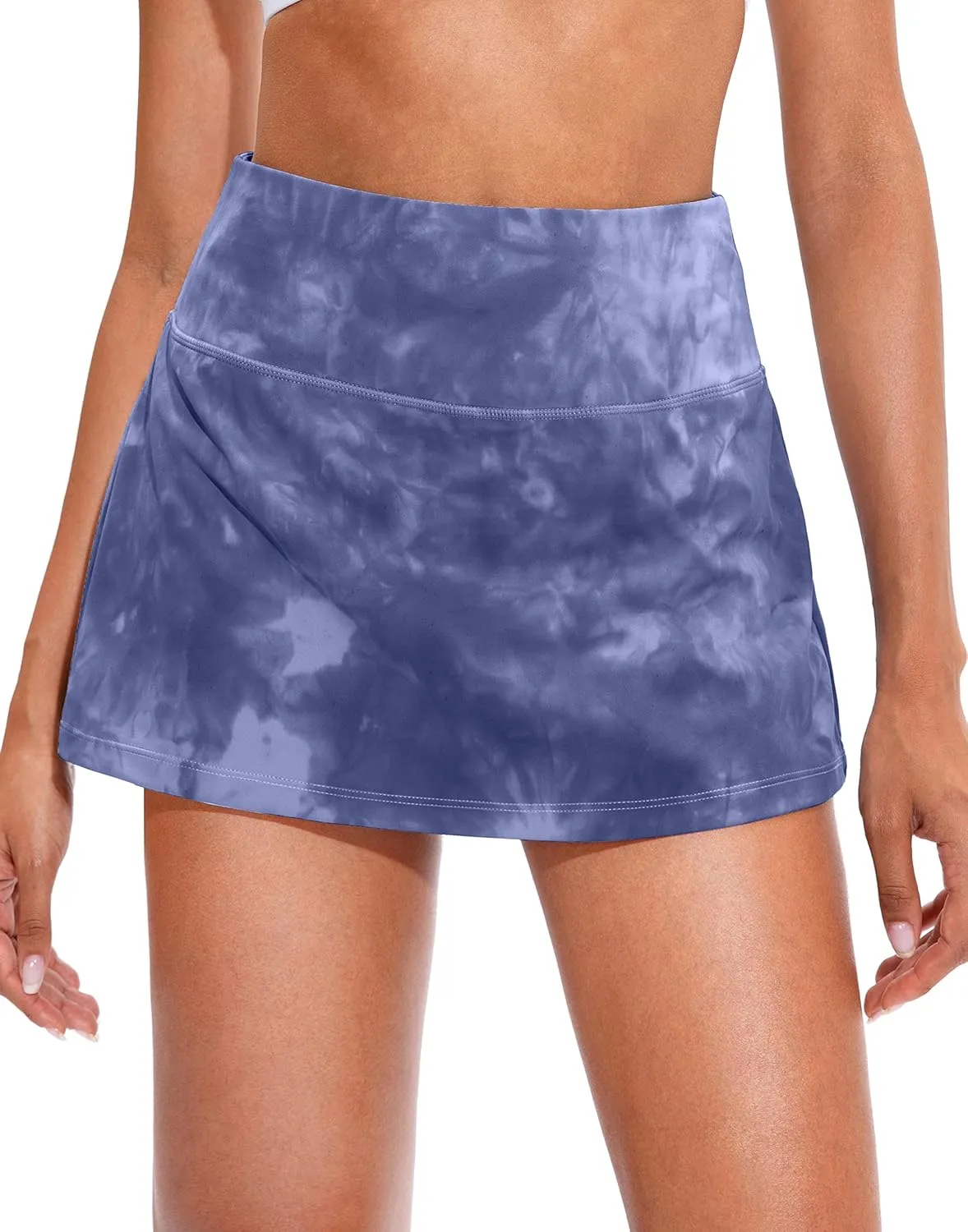 Soothfeel Pleated Tennis Skirt for Women with Pockets Women's High Waisted Athletic Golf Skorts Skirts for Workout Running