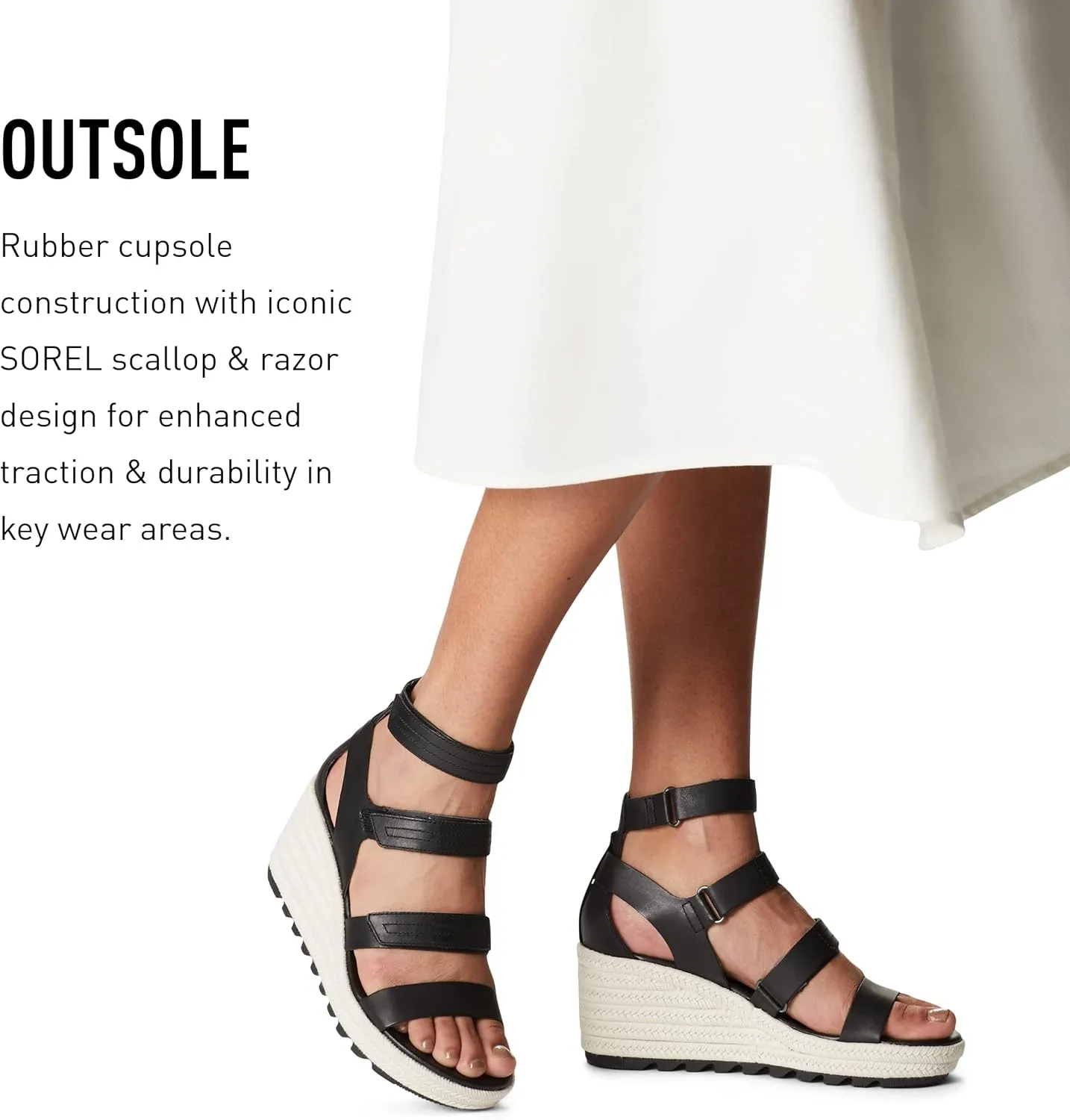 Sorel Women's Cameron Wedge Multistrap Sandals