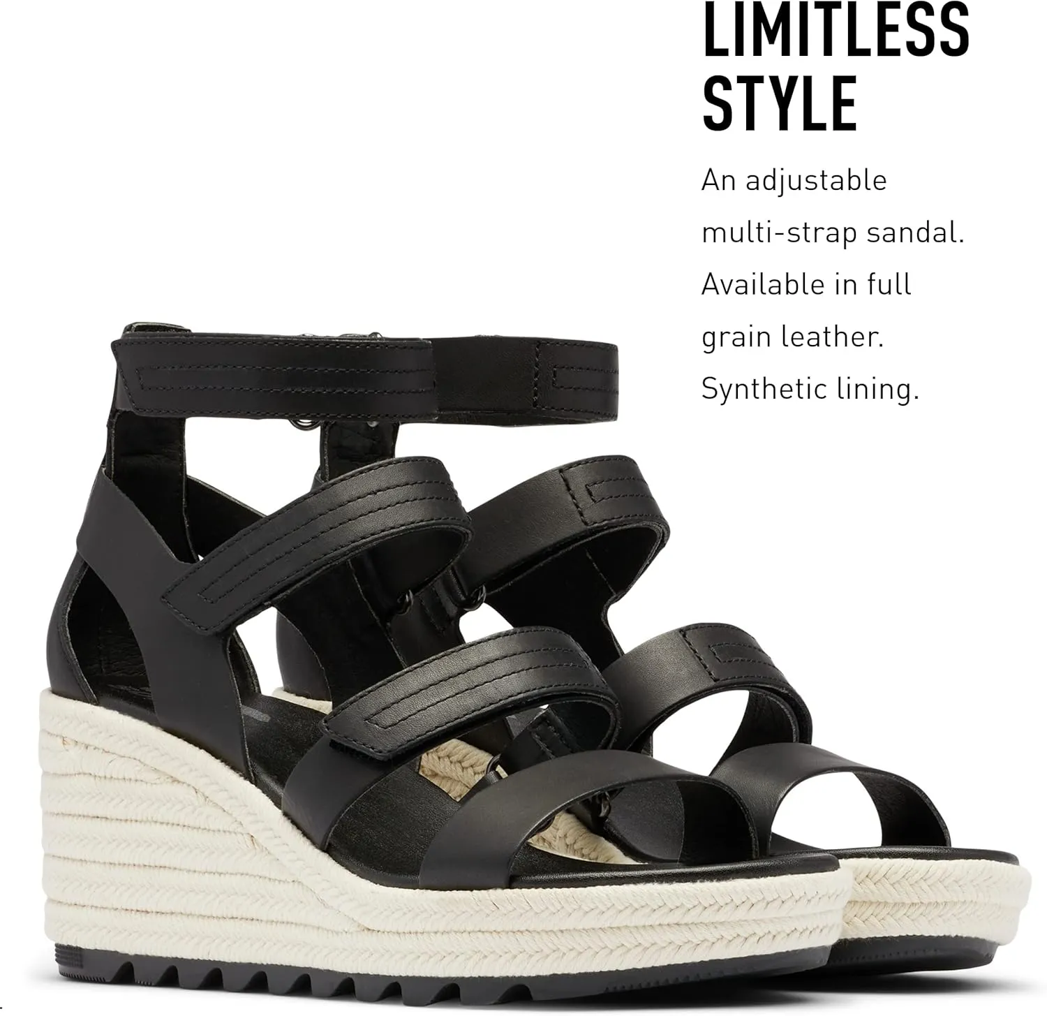 Sorel Women's Cameron Wedge Multistrap Sandals