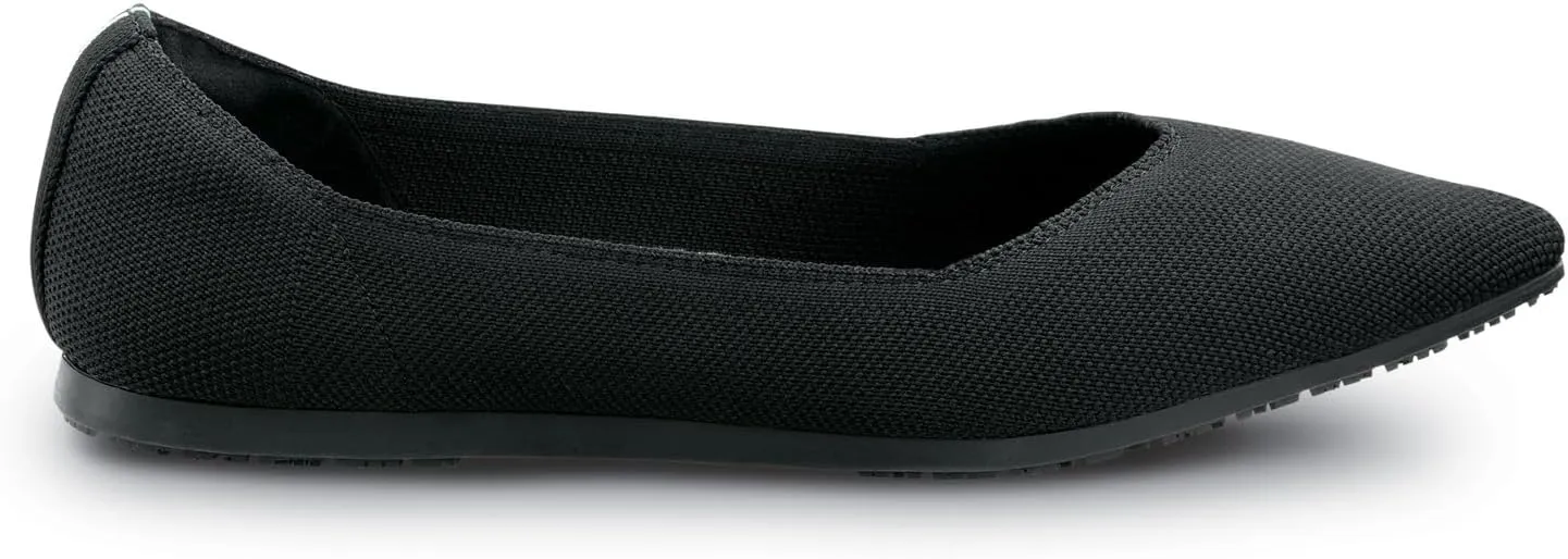 SR Max Albright, Women's, MaxTrax Slip Resistant, Soft Toe, Dress Flat, Work Shoe