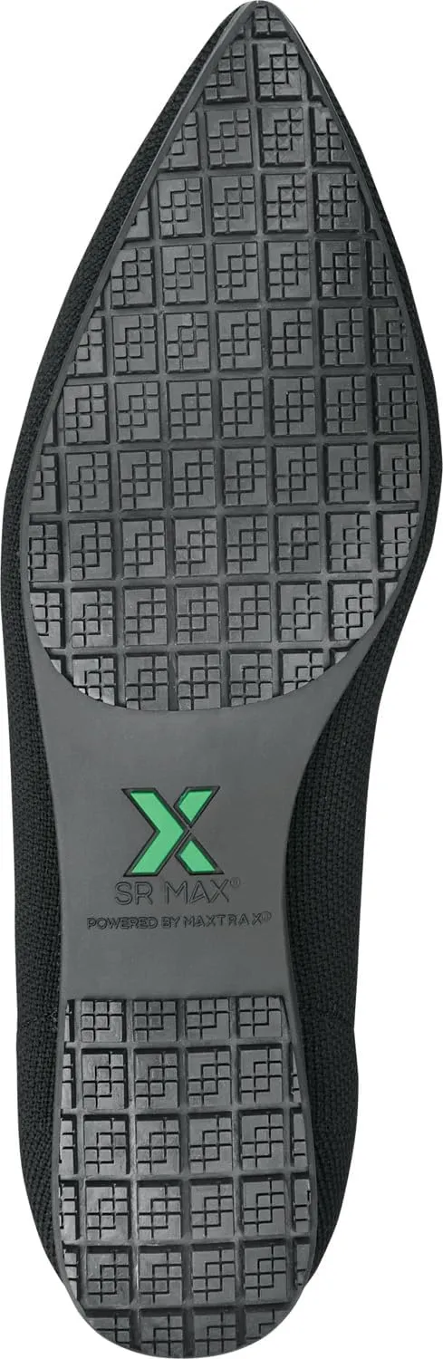 SR Max Albright, Women's, MaxTrax Slip Resistant, Soft Toe, Dress Flat, Work Shoe