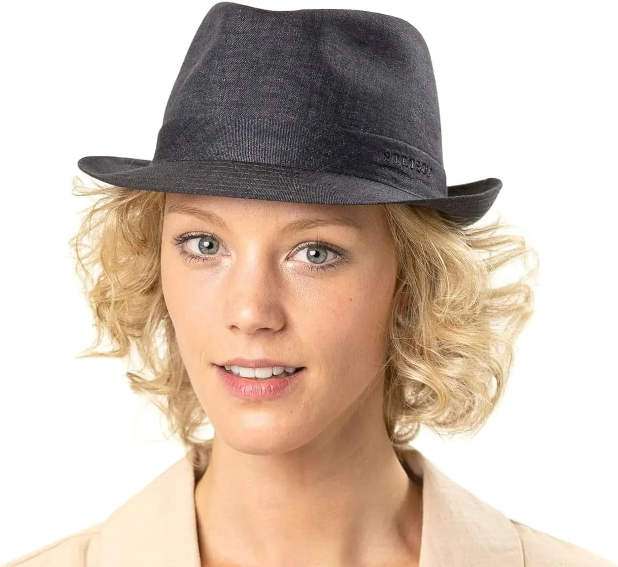 Stetson Geneva Linen Trilby Women/Men | Made in Italy