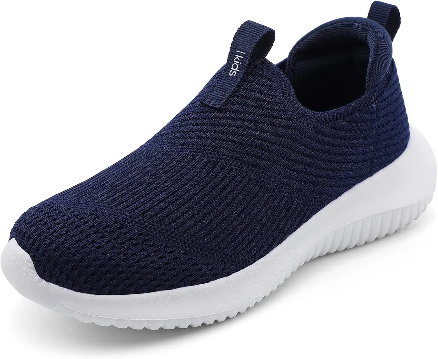 STQ Kids Shoes Girls Boys Lightweight Slip on Walking Sneakers