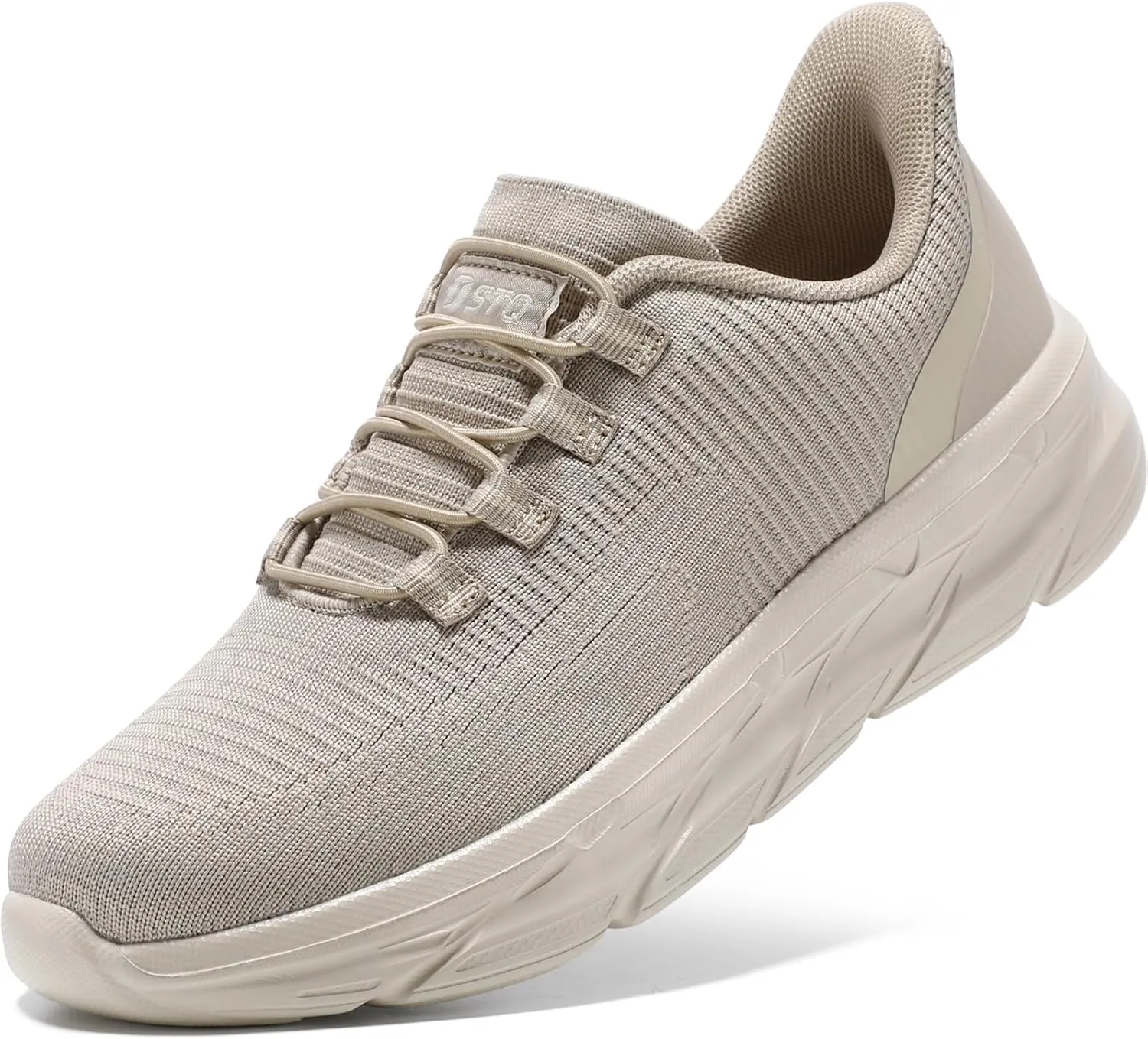 STQ Slip On Shoes Women - Orthopedic Walking Sneakers Comfortable Breathable Lightweight Casual Tennis Shoe for Plantar Fasciitis Relief
