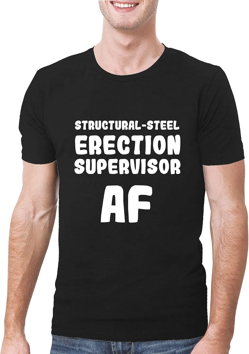 Structural-Steel Erection Supervisor AF - A Soft & Comfortable Men's T-Shirt