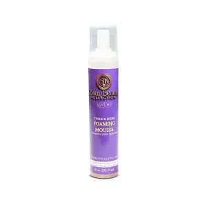Styling & Shine Foaming Mousse | with Wheat protein, Macadamia, sunflower and Essential oils | Natural-looking Hold, 10 fl oz