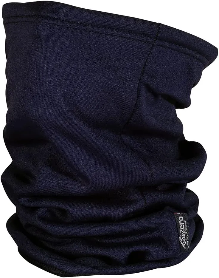 SUB ZERO Meraklon Fleece Thermal Insulating Protection Neck Tube Head Over Gaiter (Black)