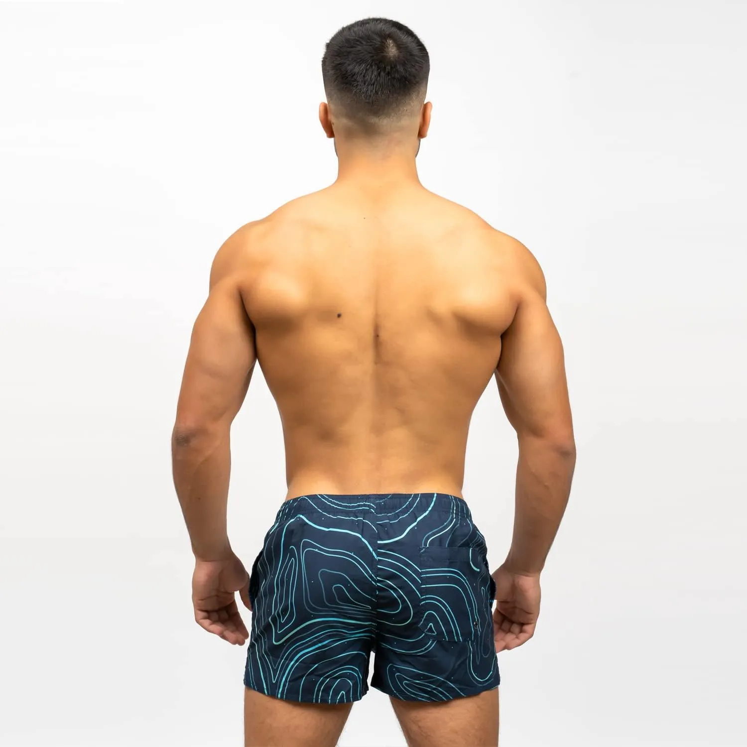 Taddlee Swimwear Men's Beach Swim Boxer Trunks Board Shorts Swimsuits Square Cut