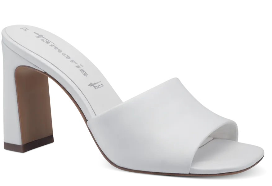 Tamaris Ladies Slip On High Heel Mule Sandal 27212-20 100
