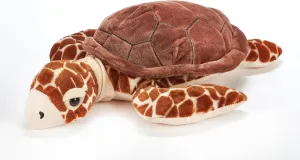 The Petting Zoo Loggerhead Sea Turtle Stuffed Animal Plushie, Gifts for Kids, Wild Onez Ocean Animals, Sea Turtle Plush Toy 16 Inches
