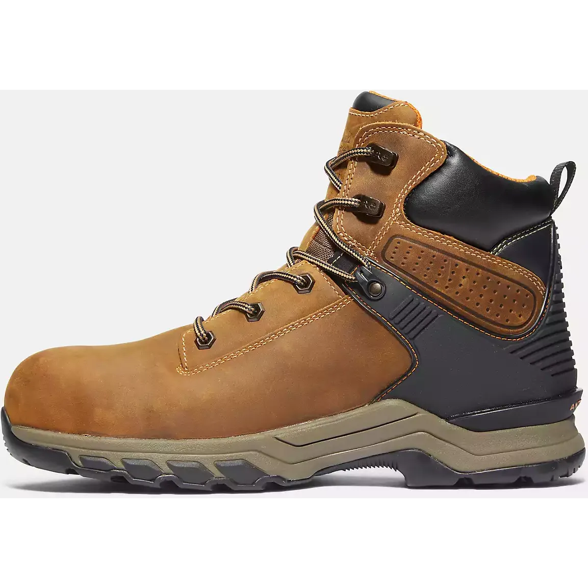 Timberland Pro Men's Hypercharge 6" Composite Toe Waterproof Work Boot -Brown- TB1A1RVS214