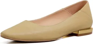 TinaCus Women's Handmade Genuine Leather Comfortable Flat Loafer Shoes