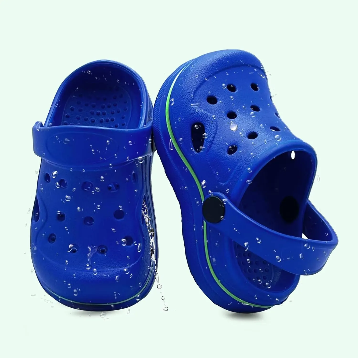 Toddler Girls Boys Clogs Classic Garden Shower Beach Pool Swim Slip on Sandals Slides Children Kid Cute Water Shoes