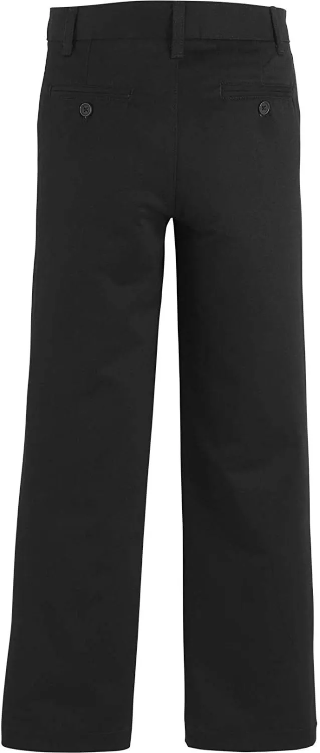 Tommy Hilfiger Boy's Flat Front Twill Blend Dress Pants