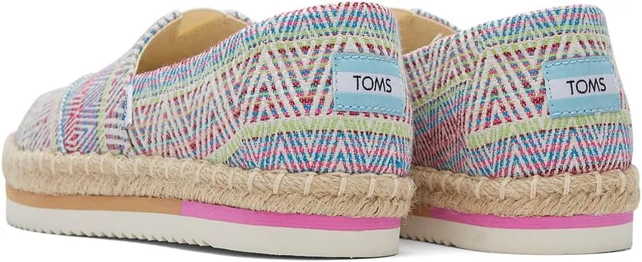 TOMS womens Alpargata Platform Rope Sole