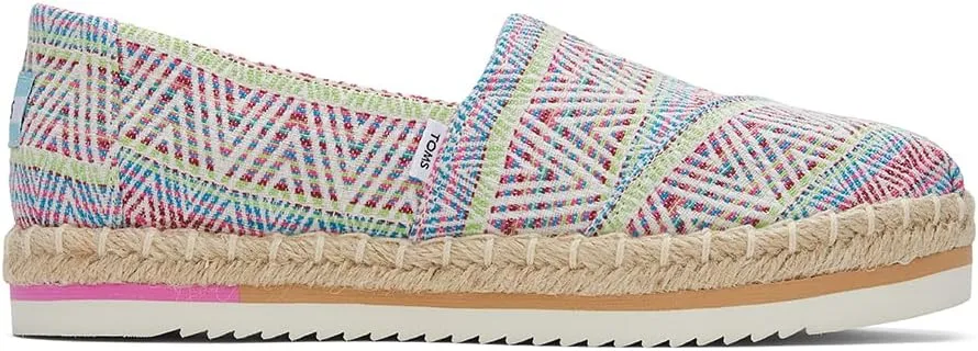 TOMS womens Alpargata Platform Rope Sole