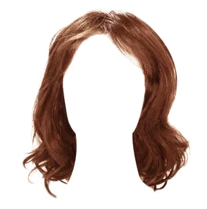 Toni Brattin Spectacular Wig - Shoulder-Length Layered Waves & a Soft, Airy Bang - Heat-Friendly Synthetic Fiber Looks & Feels like Natural Hair - Adjustable & Comfortable (Dark Red, Plus)