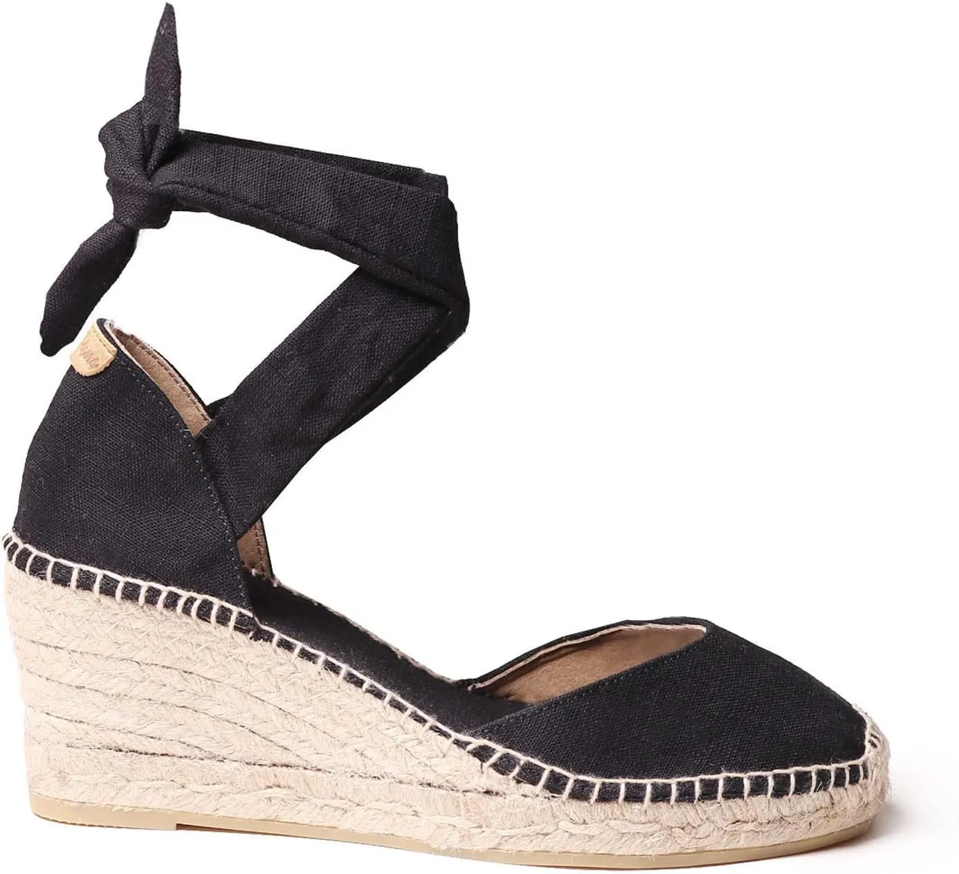 Toni Pons Julia - Sandals for Women - Jute Wedge Heel - Textile Upper - Synthetic Outsole - Rubber Sole