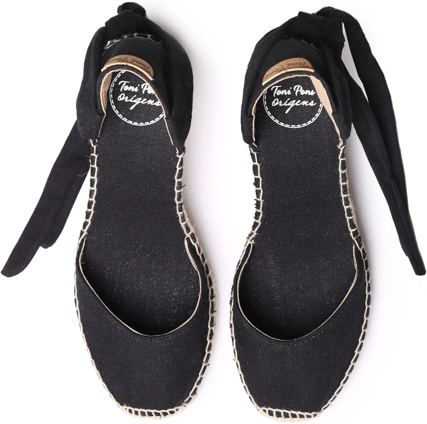 Toni Pons Julia - Sandals for Women - Jute Wedge Heel - Textile Upper - Synthetic Outsole - Rubber Sole
