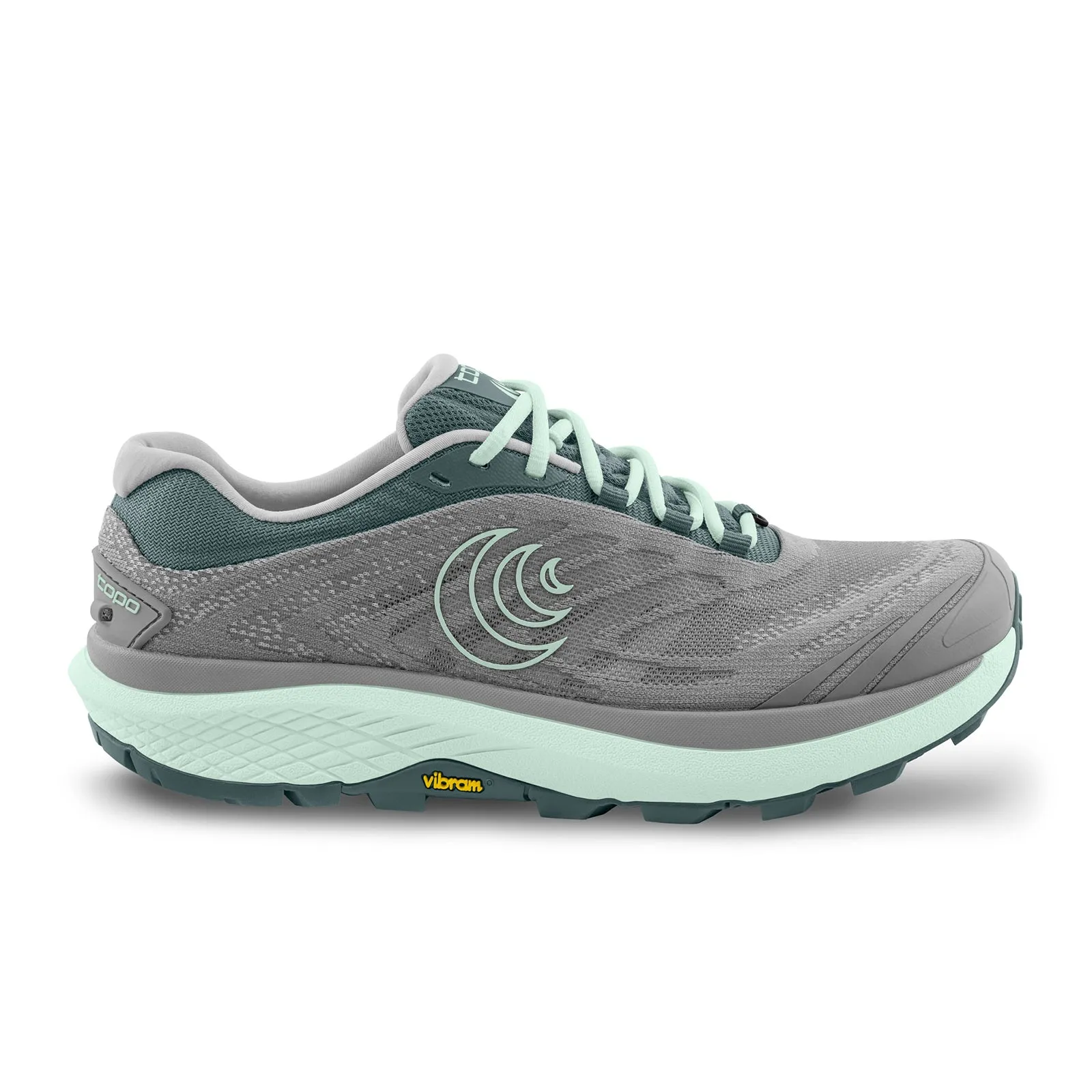 Topo Pursuit 2 Running Shoe (Women) - Grey/Mint