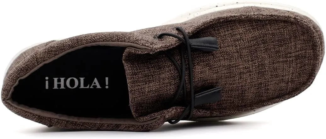 Town Forst Mens HOLA Slip On Shoes Casual with Arch Support Insoles Stretch Shoes