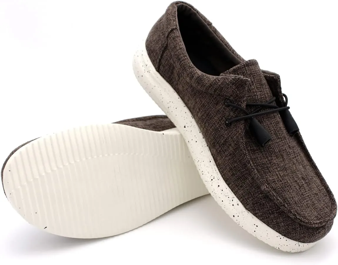 Town Forst Mens HOLA Slip On Shoes Casual with Arch Support Insoles Stretch Shoes