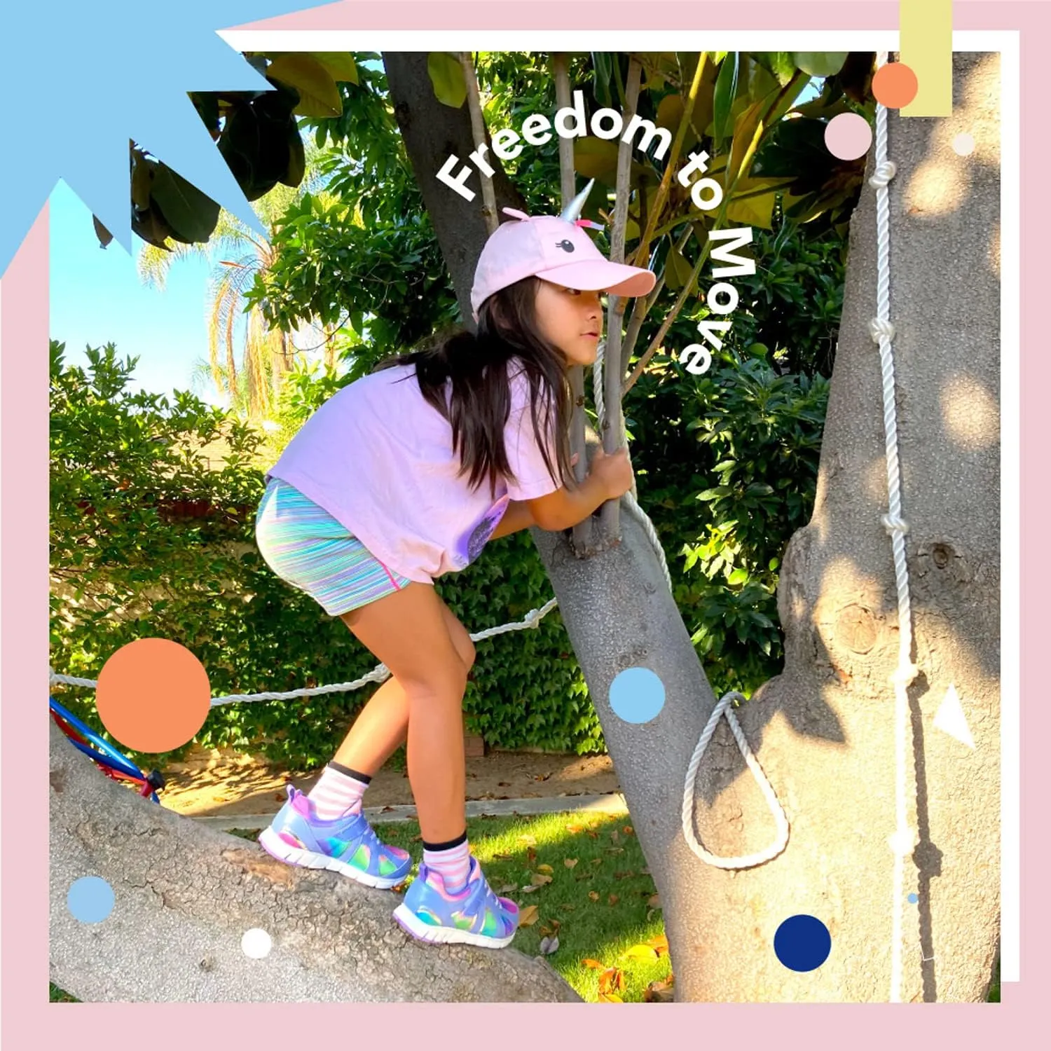 Tsukihoshi Rainbow Sneaker (Toddler/Little Kid/Big Kid)