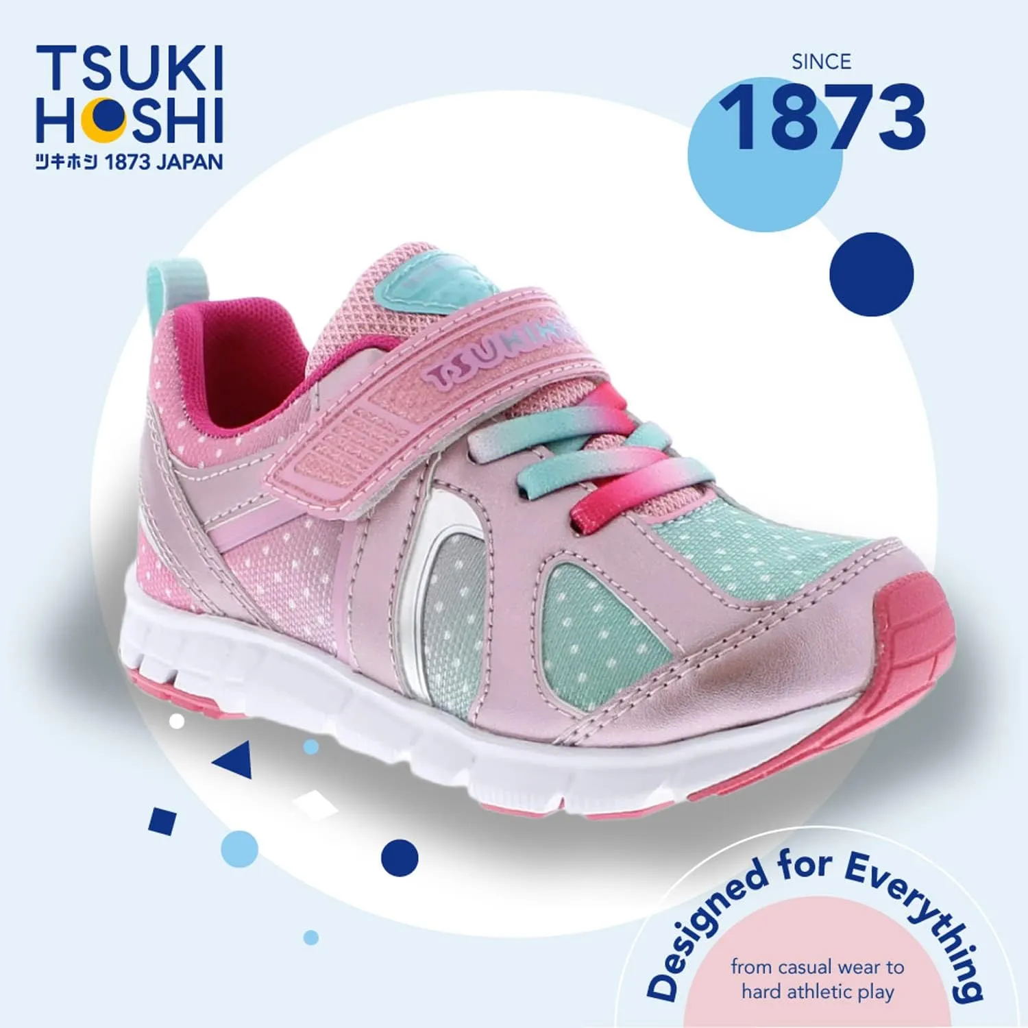 Tsukihoshi Rainbow Sneaker (Toddler/Little Kid/Big Kid)